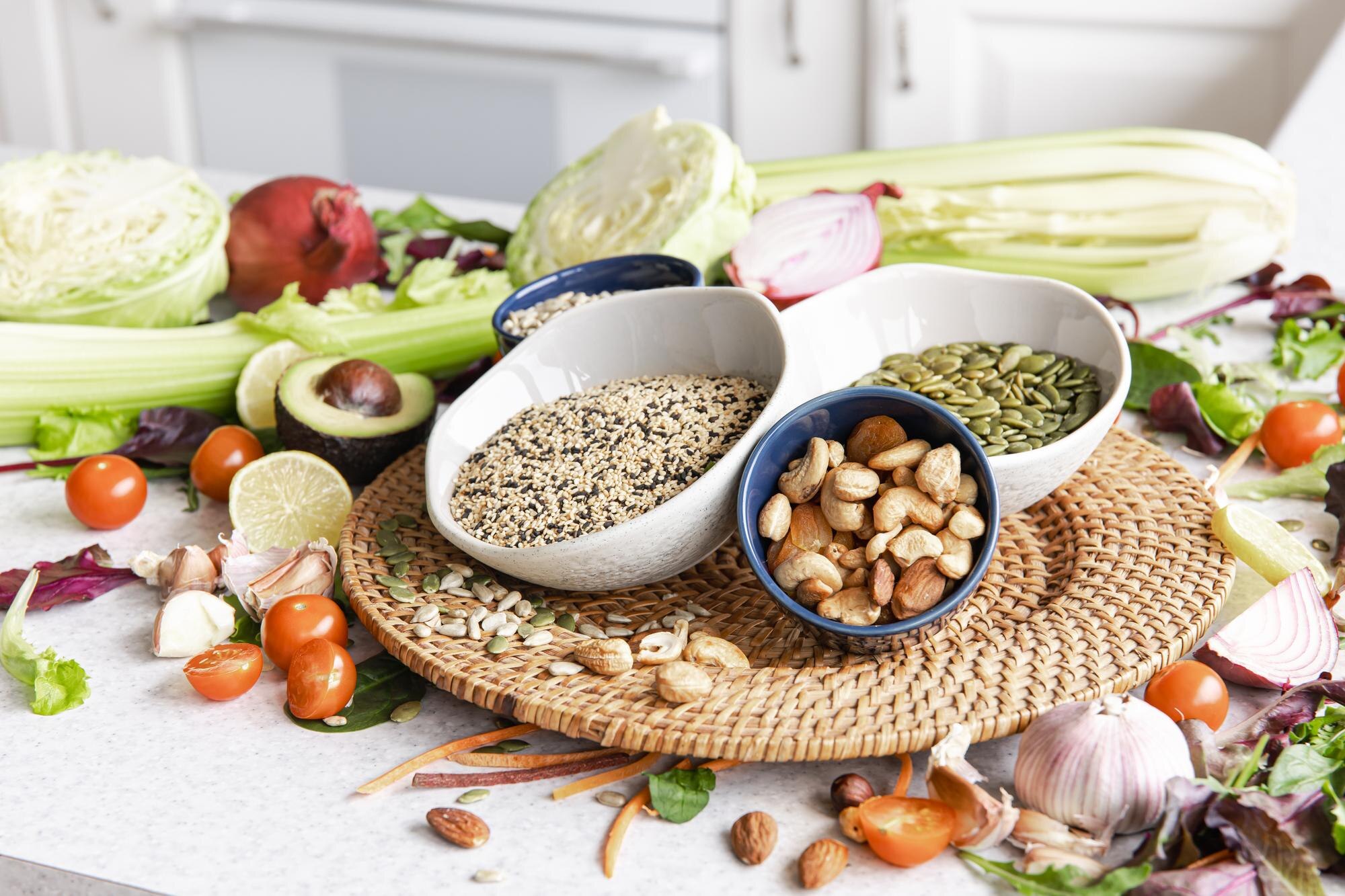 Grasas saludables y semillas